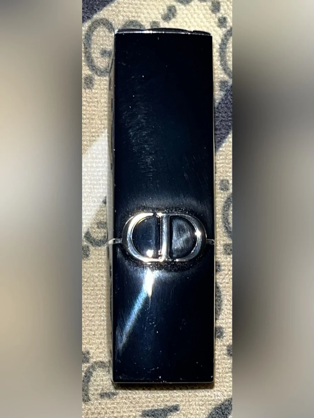 Dior NWOT Lipstick, Denim Cosmetic Case 3-Piece Bundle